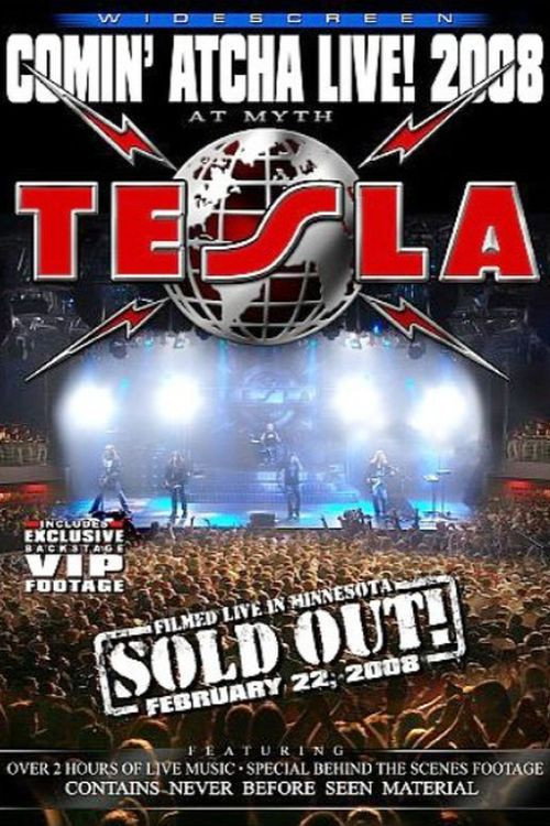 Tesla - Comin' Atcha Live! 2008 Poster