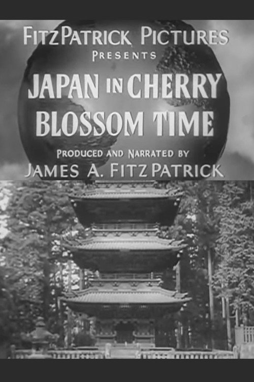 Japan in Cherry Blossom Time Poster
