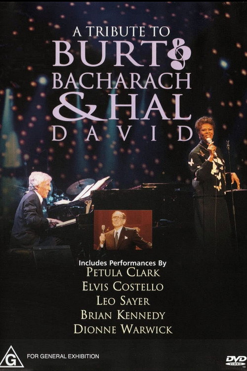 A Tribute To Burt Bacharach & Hal David Poster