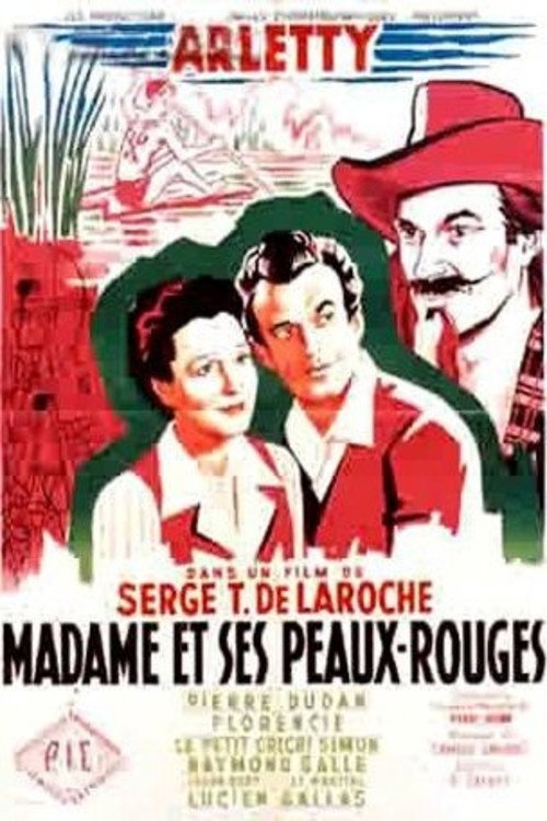 Madame and Her Redskins Poster