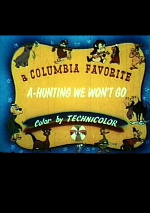 A-Hunting We Won't Go Poster