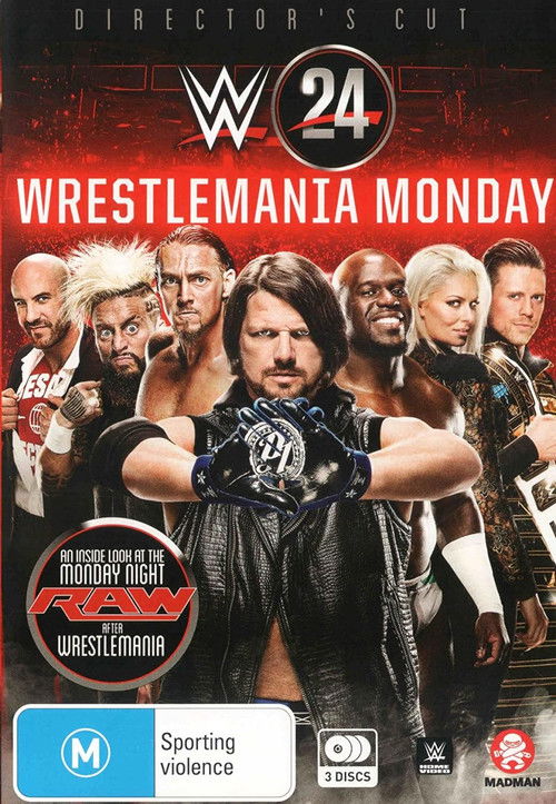 WWE 24: Wrestlemania Dallas Poster