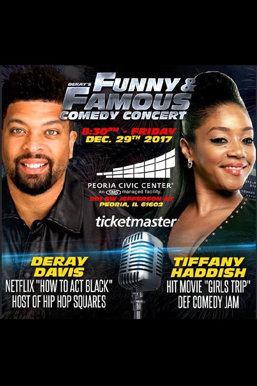DeRay Davis' Annual Funny & Famous Comedy Jam Poster