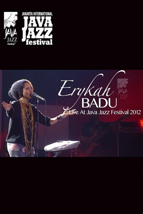 Erykah Badu - Live At Java Jazz Festival Poster