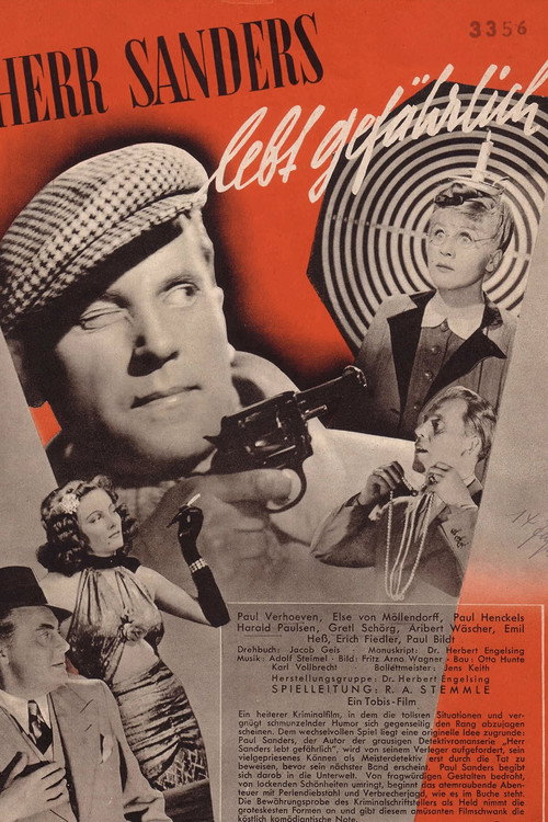 Herr Sanders lebt gefährlich Poster