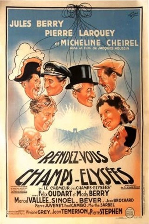 Champs-Elysees Poster