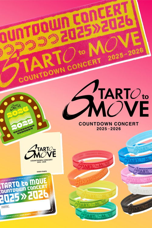 COUNTDOWN CONCERT 2025-2026 STARTO to MOVE Poster