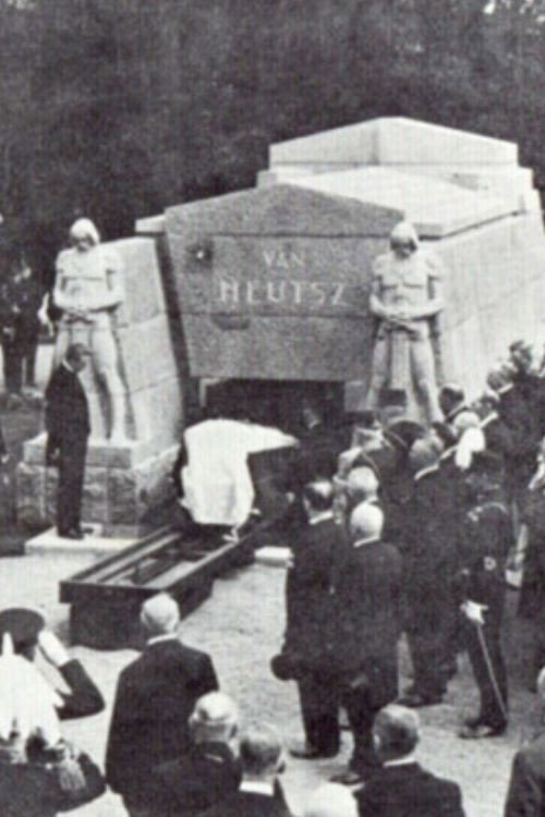 Solemn Interment of the Remains of General J.B. van Heutsz Poster