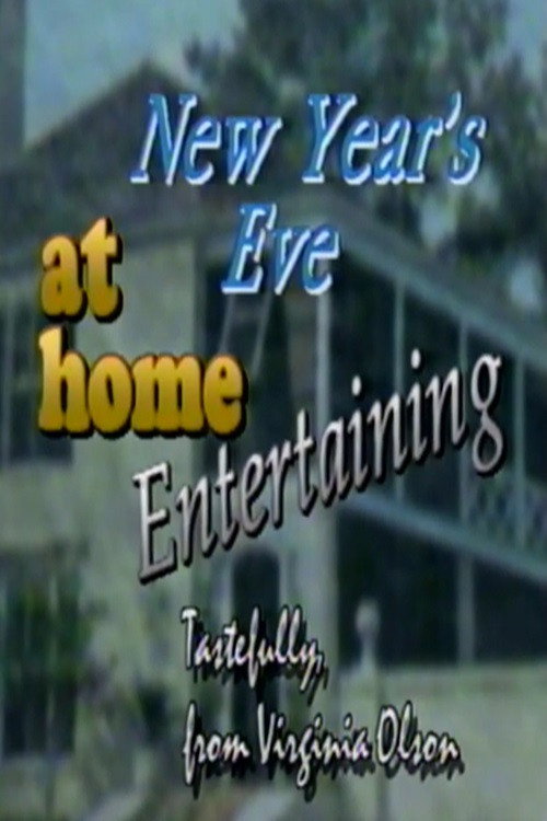 New Year's Eve at Home: Entertaining Tastefully from Virginia Olson Poster