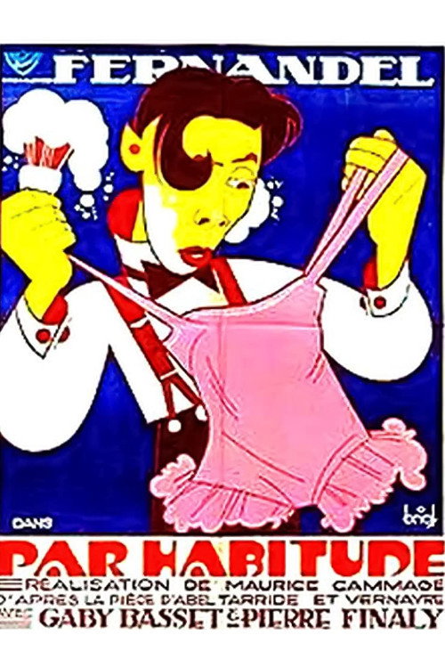Par habitude Poster