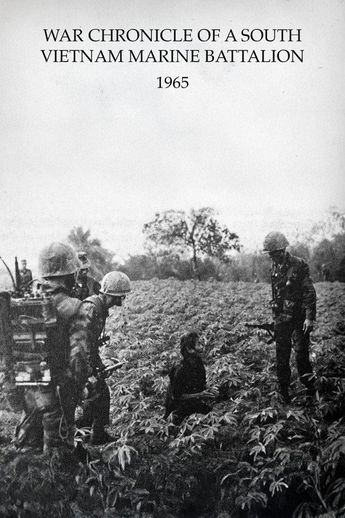War Chronicle of a South Vietnam Marine Battalion Poster
