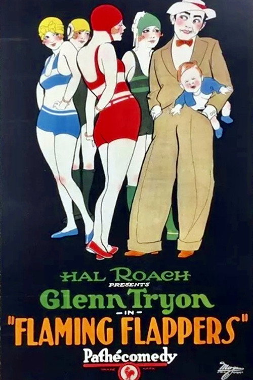 Flaming Flappers Poster