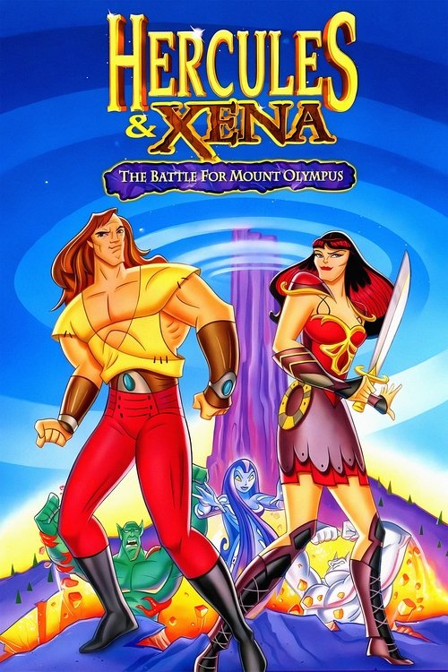 Hercules and Xena - The Animated Movie: The Battle for Mount Olympus Poster