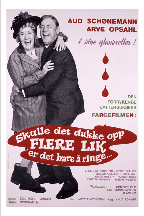 Skulle det dukke opp flere lik, er det bare å ringe... Poster