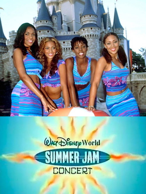Walt Disney World Summer Jam Concert 2000 Poster