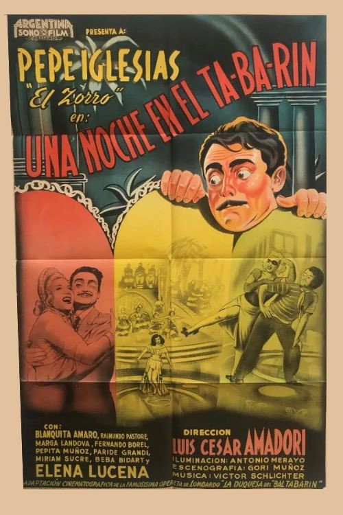 Una noche en el Ta-Ba-Rín Poster