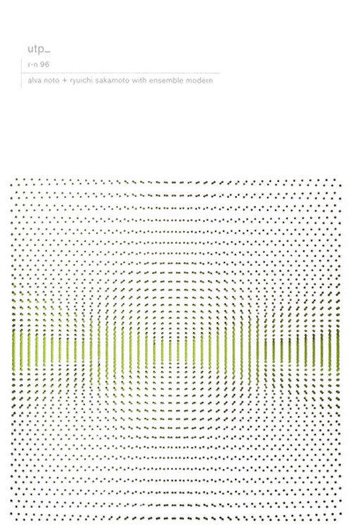 Alva Noto + Ryuichi Sakamoto with Ensemble Modern: utp_ Poster