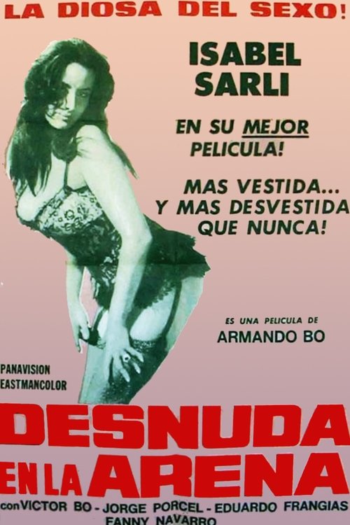 Nude in the Sand Poster