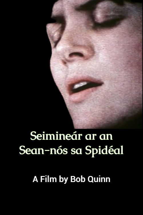 Sean-nós seminar An Spidéal Poster