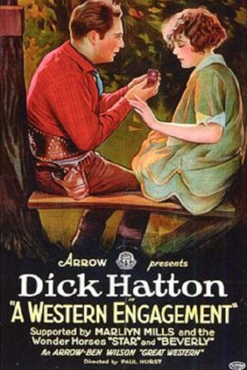 A Western Engagement Poster