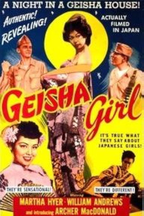 Geisha Girl Poster