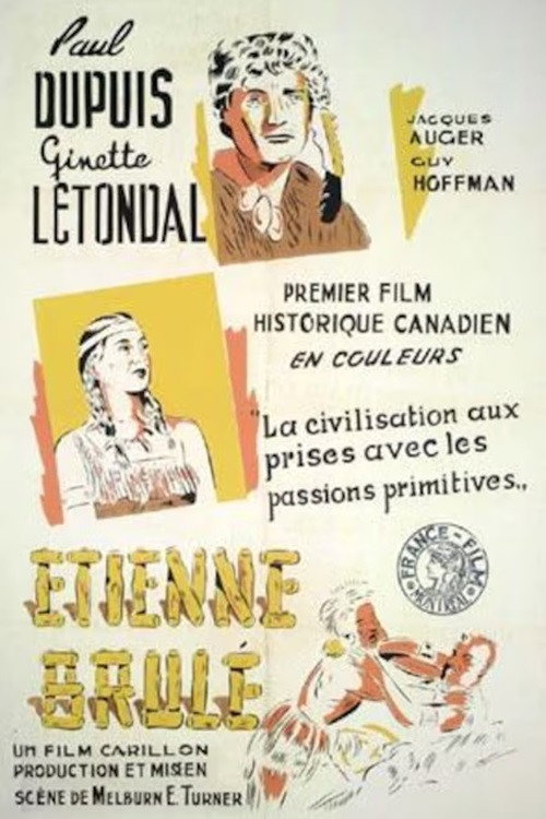 Étienne Brûlé gibier de potence Poster