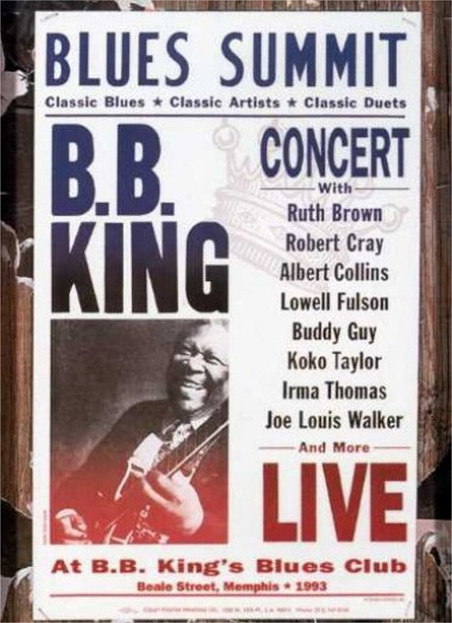 B.B. King: Blues Summit Poster