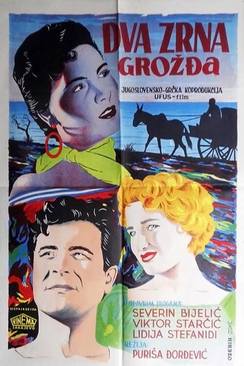 Two Grapes Poster