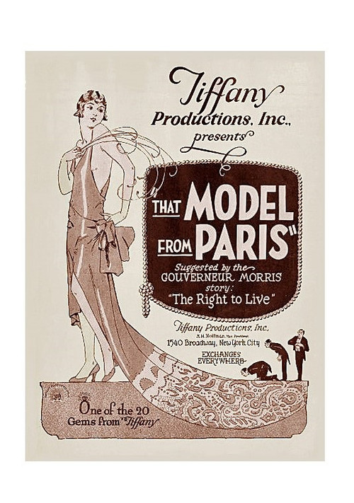 That Model from Paris Poster