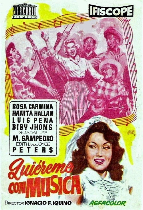 Quiéreme con música Poster