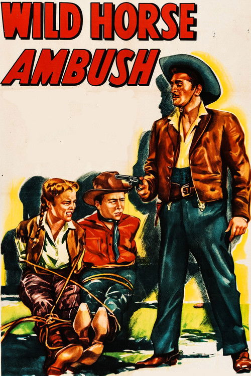 Wild Horse Ambush Poster