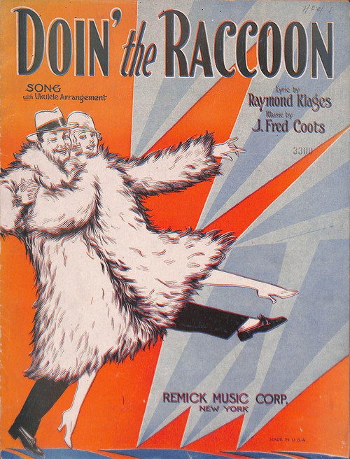 Doin’ the Raccoon Poster