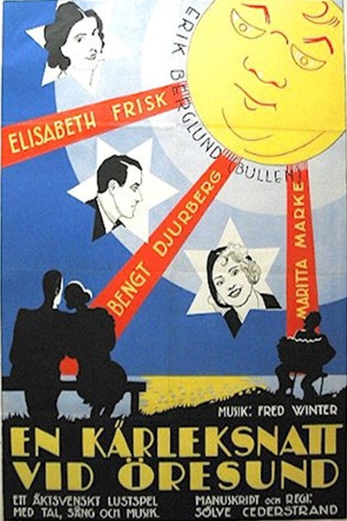 En kärleksnatt vid Öresund Poster