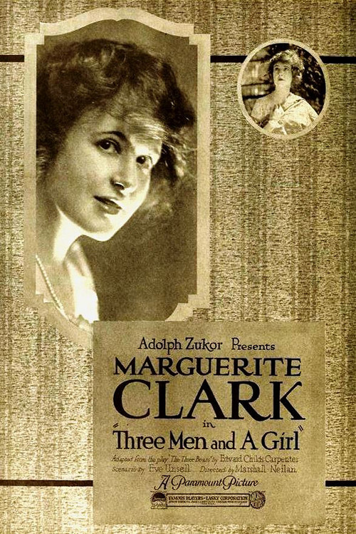 Three Men and a Girl Poster