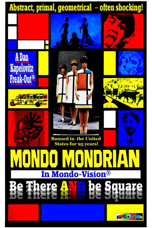 Mondo Mondrian Poster