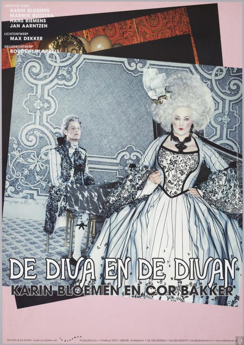 Karin Bloemen & Cor Bakker: De Diva & De Divan Poster