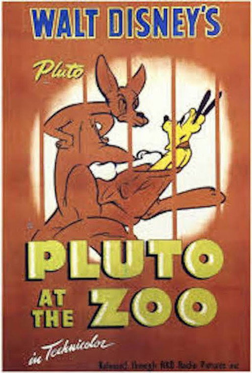 Pluto at the Zoo Poster