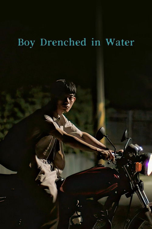 Boy Drenched in Water Poster