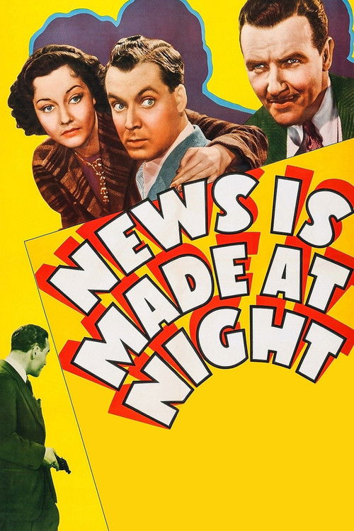 News Is Made at Night Poster