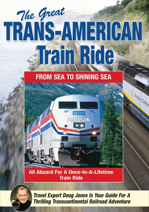 The Great Trans-American Train Ride Poster
