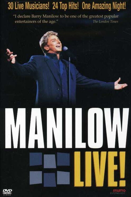 Manilow Live! Poster