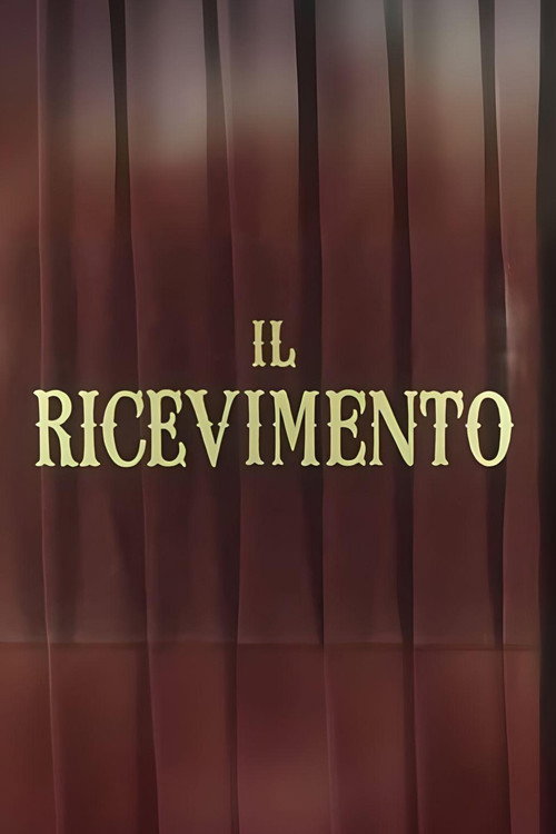 Il ricevimento Poster