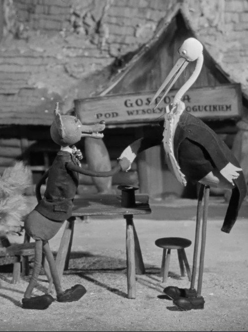 The Fox and the Stork Poster