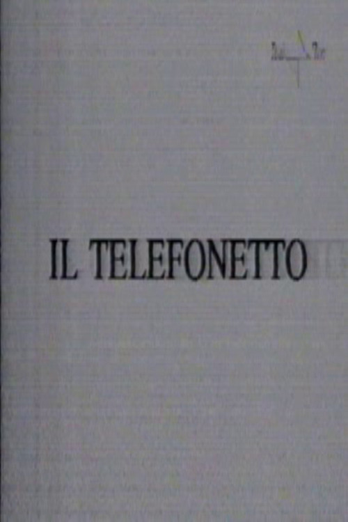 Il telefonetto Poster