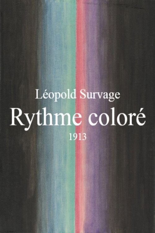 Colored Rhythm: Study for the Film Poster