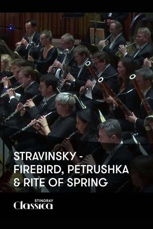 Stravinsky Ballets Poster