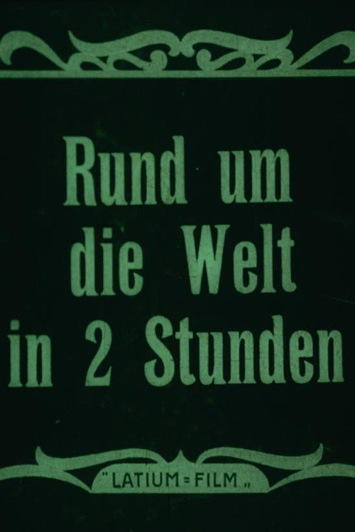Rund um die Welt in 2 Stunden Poster