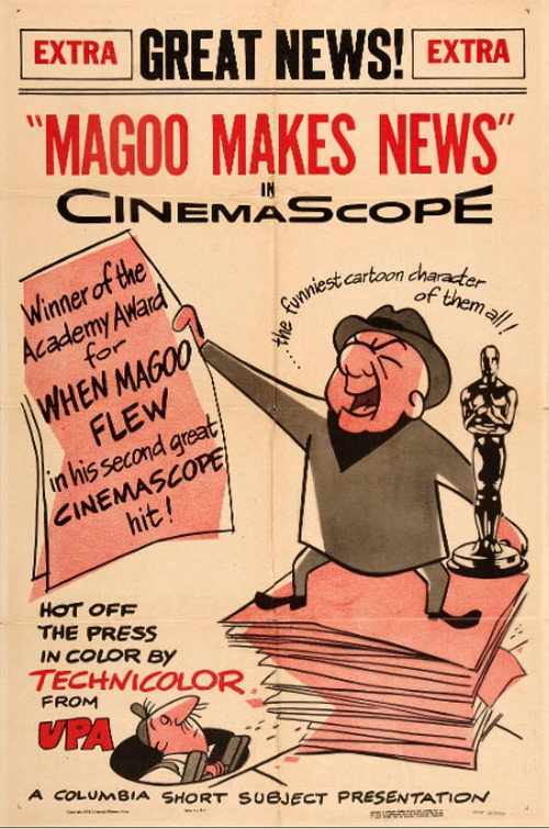 Magoo Makes News Poster