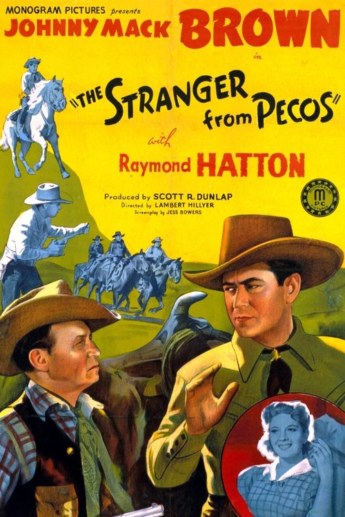 The Stranger From Pecos Poster