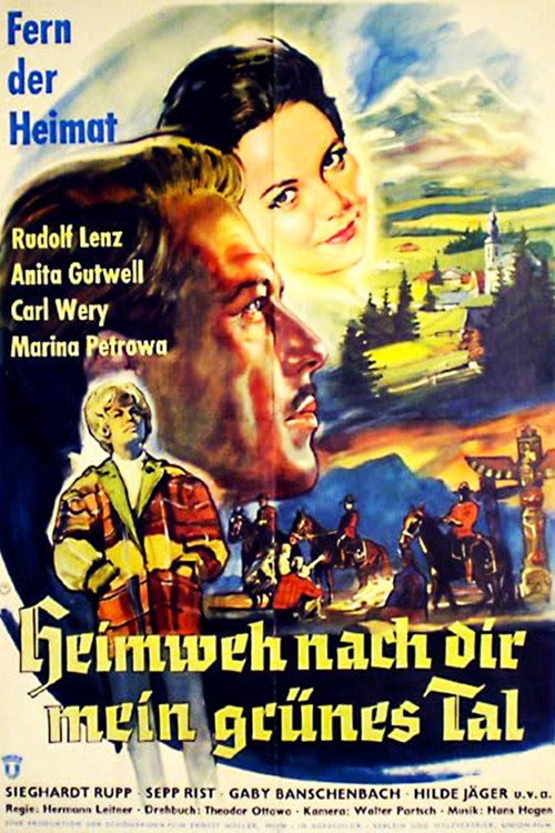 Heimweh nach dir, mein grünes Tal Poster